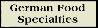 German Food Specialties