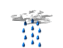 scattered showers