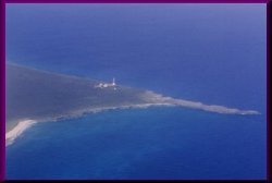 Southern tip of Abaco, lighthouse