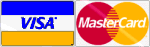 Mastercard and Visa accepted